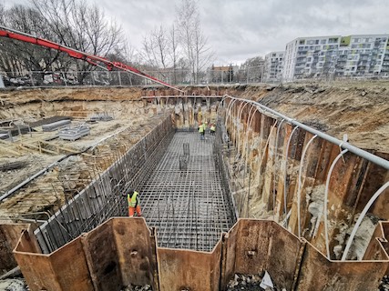 plac budowy