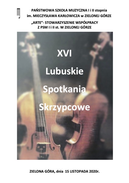 XVI Lubuskie Spotkania Skrzypcowe