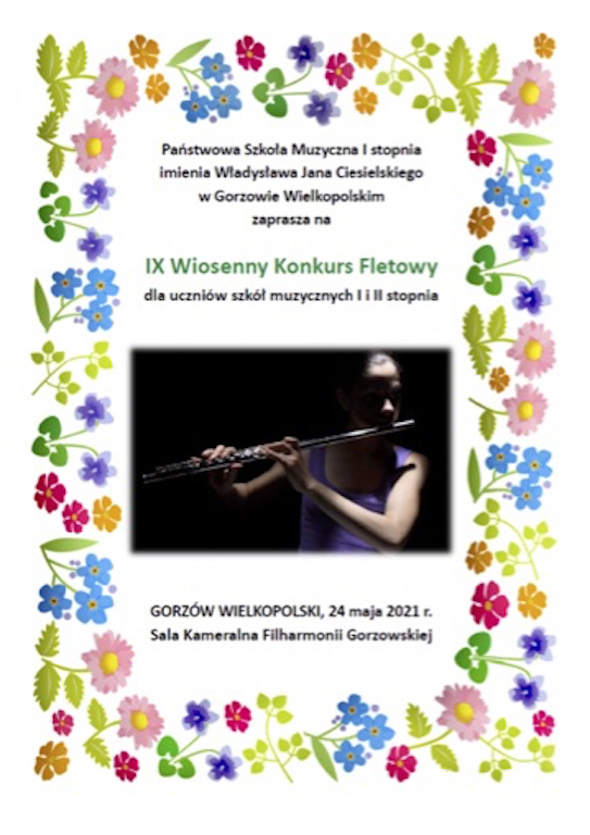 IX Wiosenny Konkurs Fletowy flet