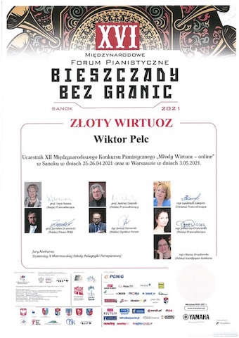 Konkurs Pianistyczny w Sanoku