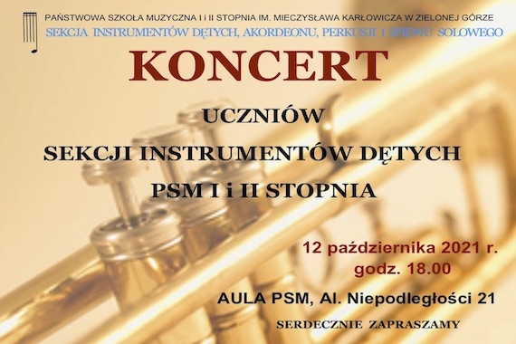 Koncert Sekcji Dętej