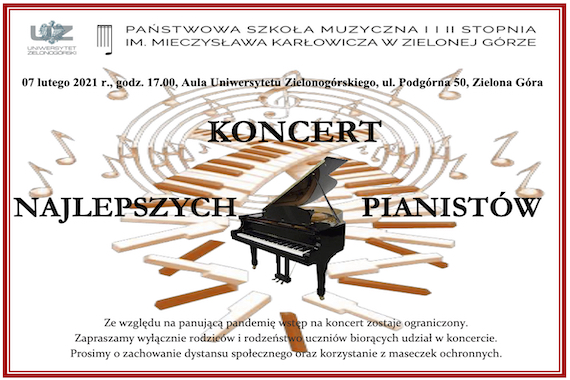 Koncert "Najlepszych Pianistów"