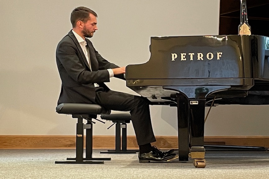 Recital fortepianowy pana Kamila Wrony