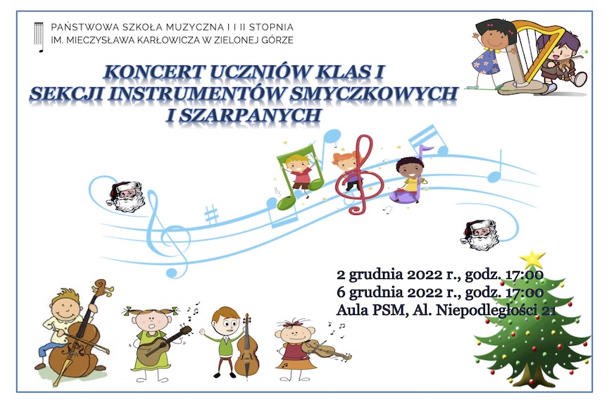 Koncert uczniów klasy I