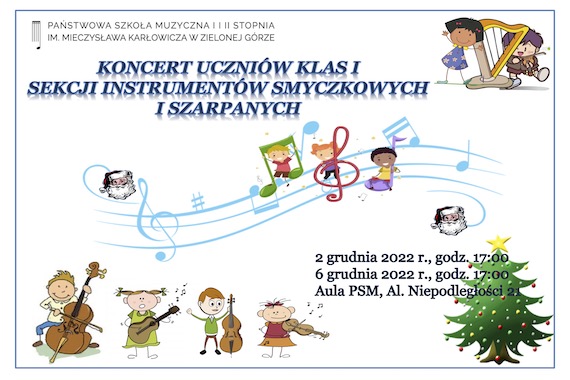 Koncert uczniów klasy I