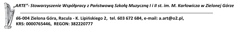 Logo Stowarzyszenia "ARTE"